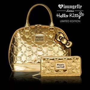 Hello Kitty x Loungefly Wallet and Bag 40th